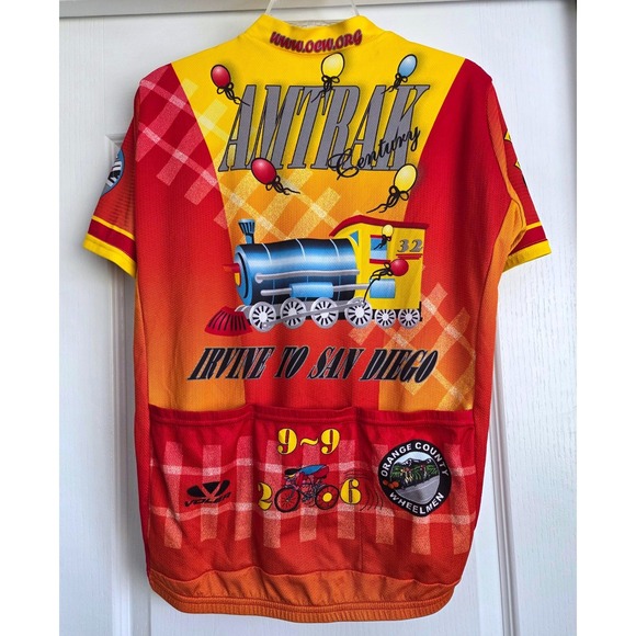 VTG Voler Amtrak Century 2006 Cycling Jersey Irvine to San Diego OC Mens L